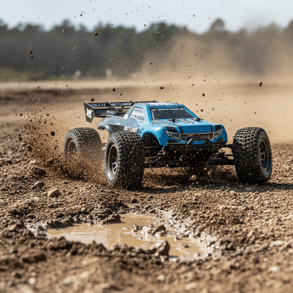 Yikong YT7 SE BATTLEMAN 1/7 Truggy 4WD Brushless bleu