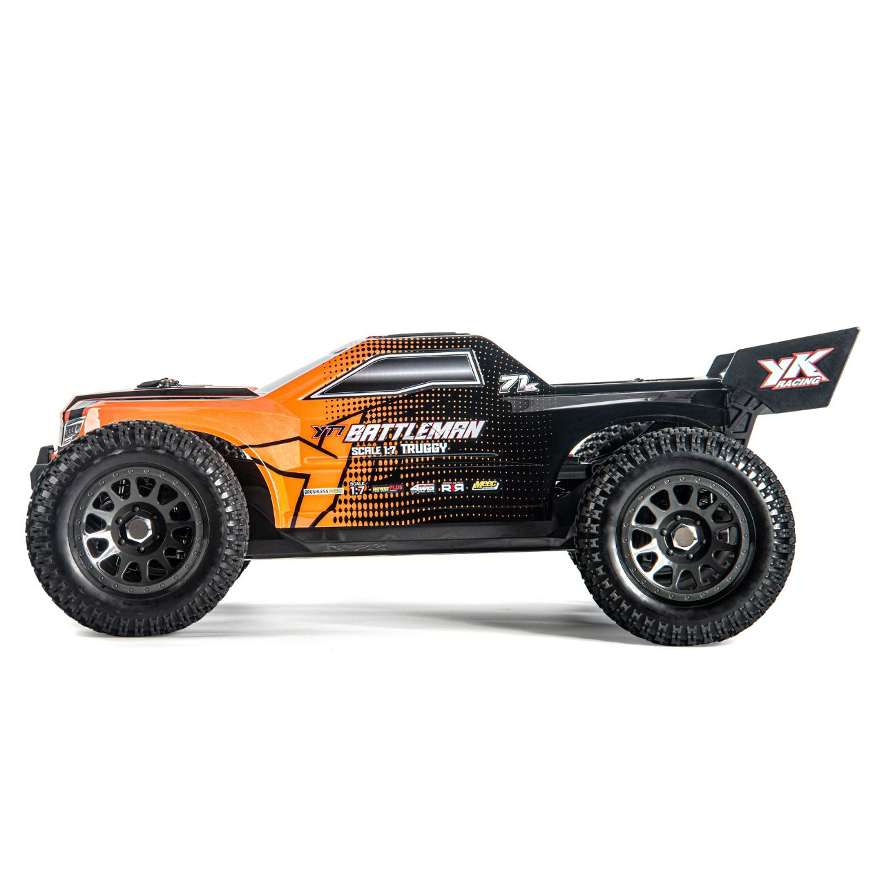 Yikong YT7 SE BATTLEMAN 1/7 Truggy 4WD Brushless Orange - Breizh Modélisme.
