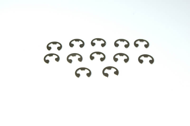 12 circlips 2.5mm - Absima 1230212 - Breizh Modélisme