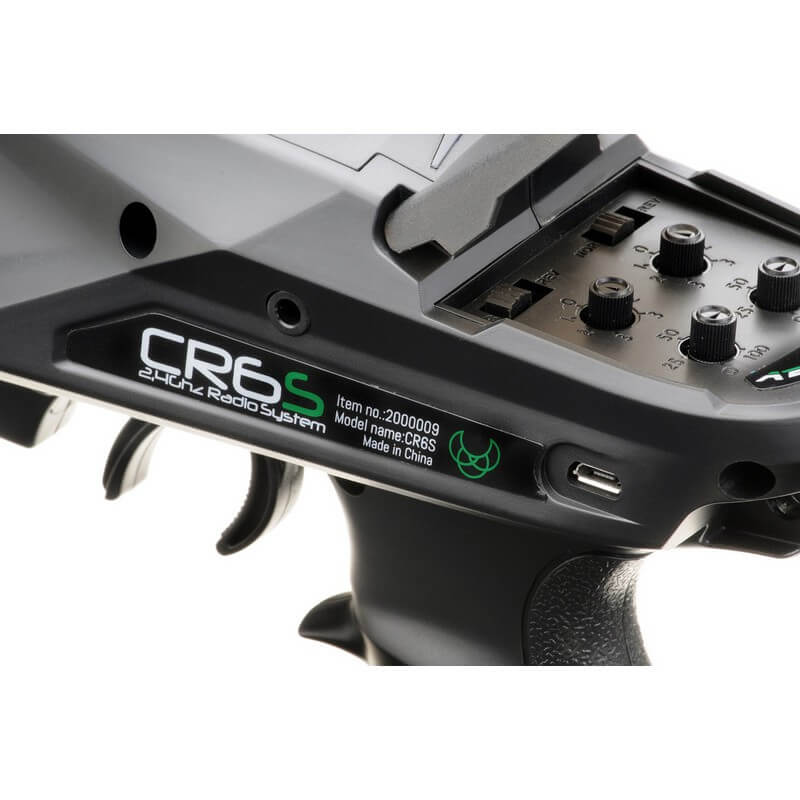 Radio à Volant Absima CR6S + récepteur R6WP - Absima 2000009 - Breizh Modélisme.