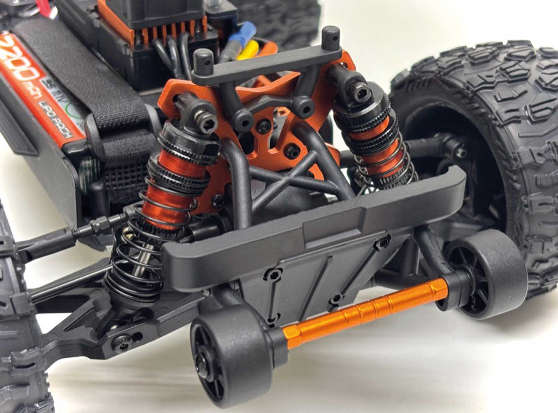 Monster Truck Mini AMT 1:16 Brushless 3S Absima 16031 - Breizh Modélisme.