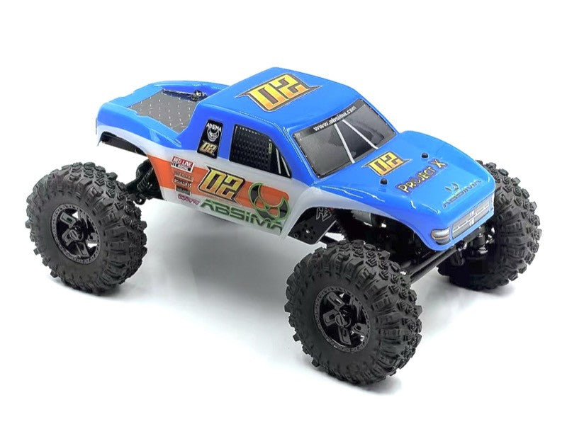 Crawler 1/18 Brushless Performance The GOAT" bleu RTR - AB1810360-18050"