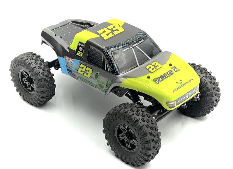 Crawler 1/18 Brushless Performance The GOAT" citron vert RTR - AB1810360