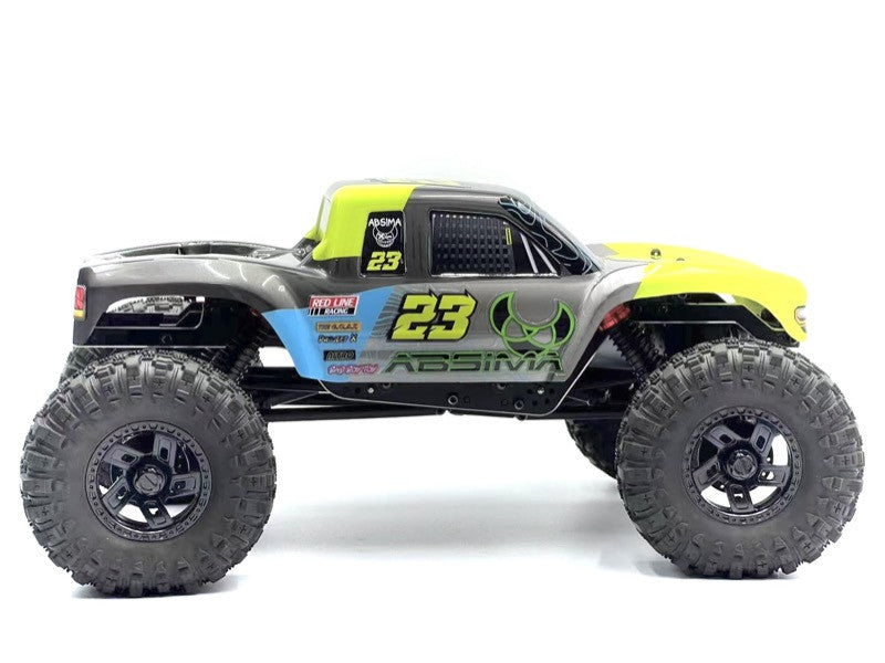 Crawler 1/18 Brushless Performance The GOAT" citron vert RTR - AB1810360 - Breizh Modélisme.