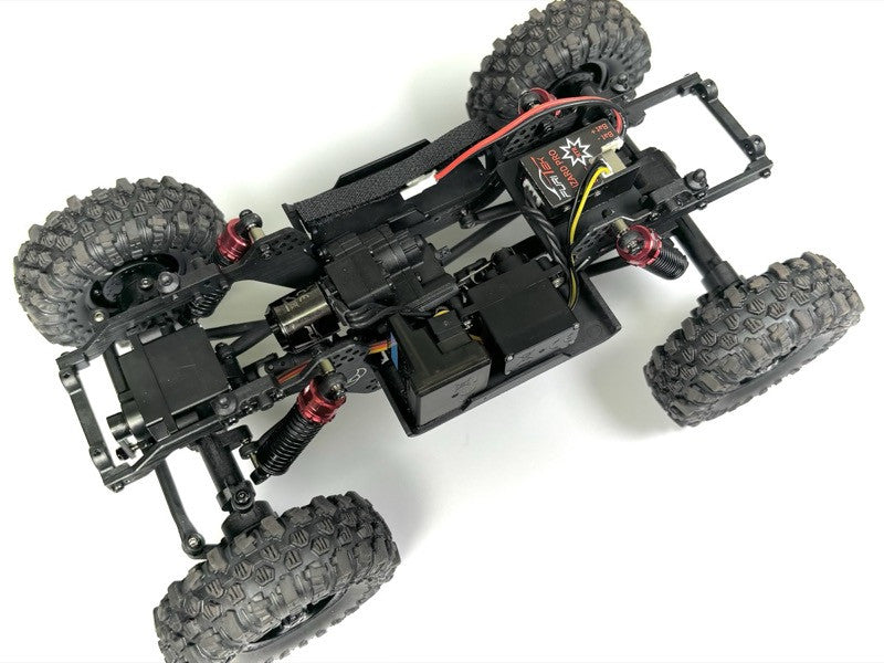 Crawler 1/18 Brushless Performance The GOAT" citron vert RTR - AB1810360 - Breizh Modélisme.