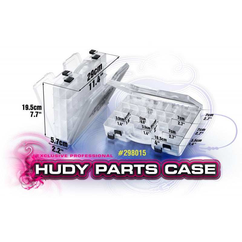 Boite de Rangement pour pièces (290 x 195 mm) - Hudy 298015 - Breizh Modélisme.