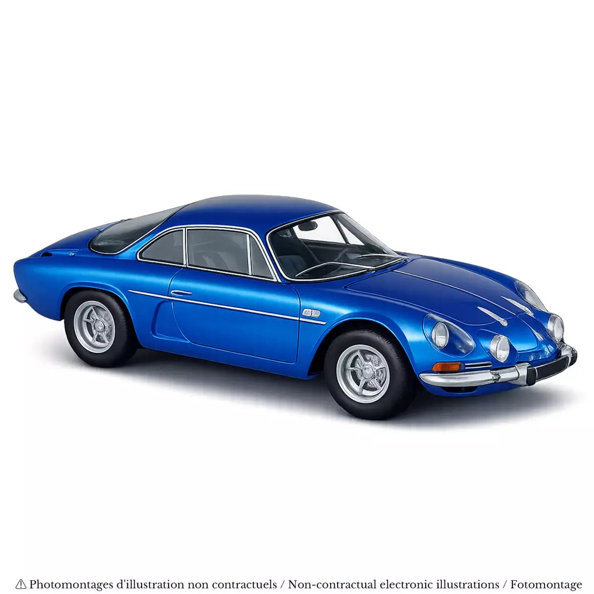 Voiture miniature collection 1/18 Alpine A110 1600S 1971 Bleu Norev 185300
