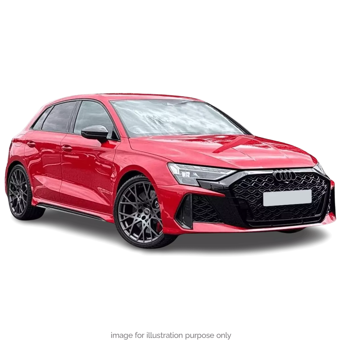 Voiture miniature collection 1/43 Audi RS 3 Sportback 2025 Rouge Progressif Norev 830122