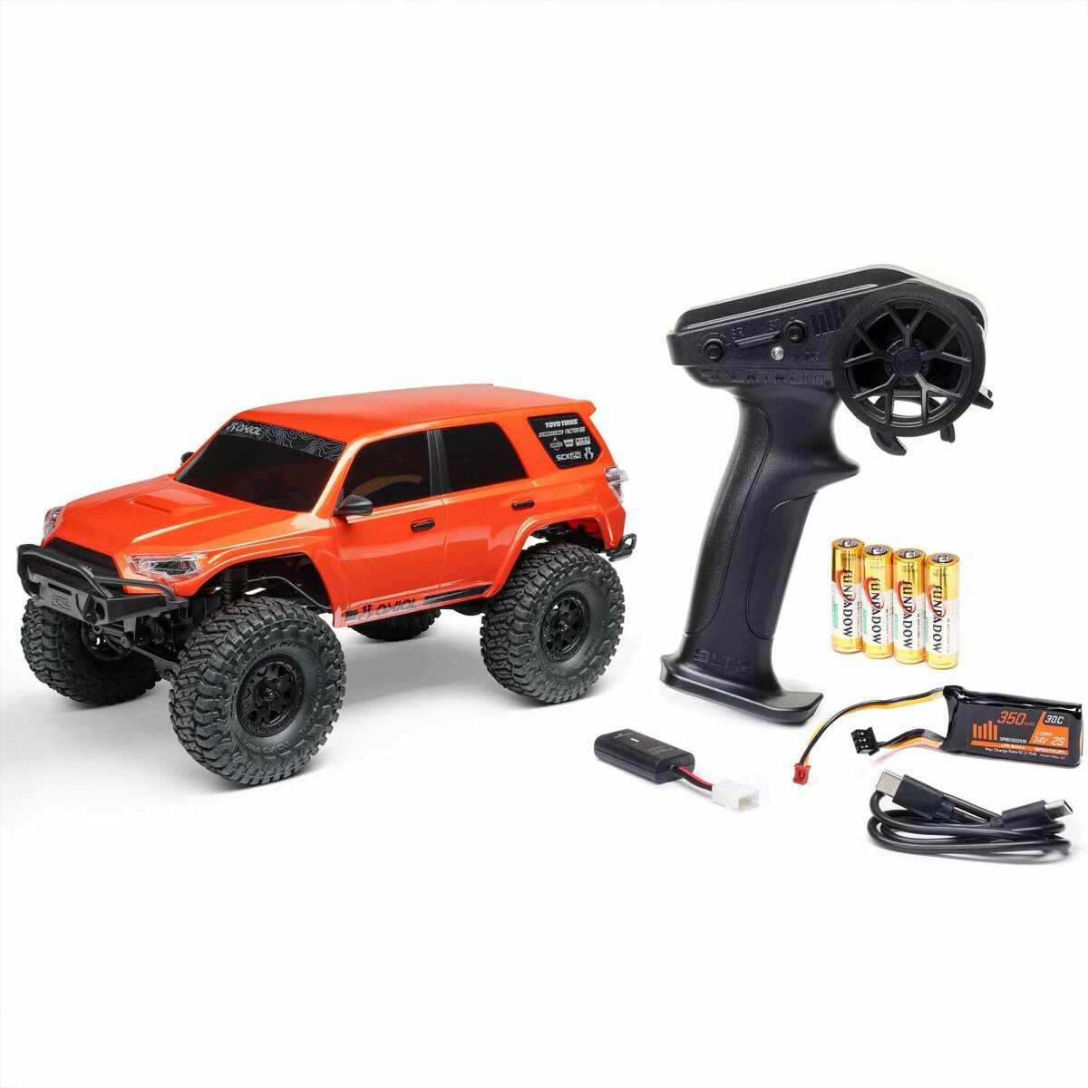 Crawler 1/24 SCX24 Toyota 4Runner 4X4 RTR, Orange AXI-2035