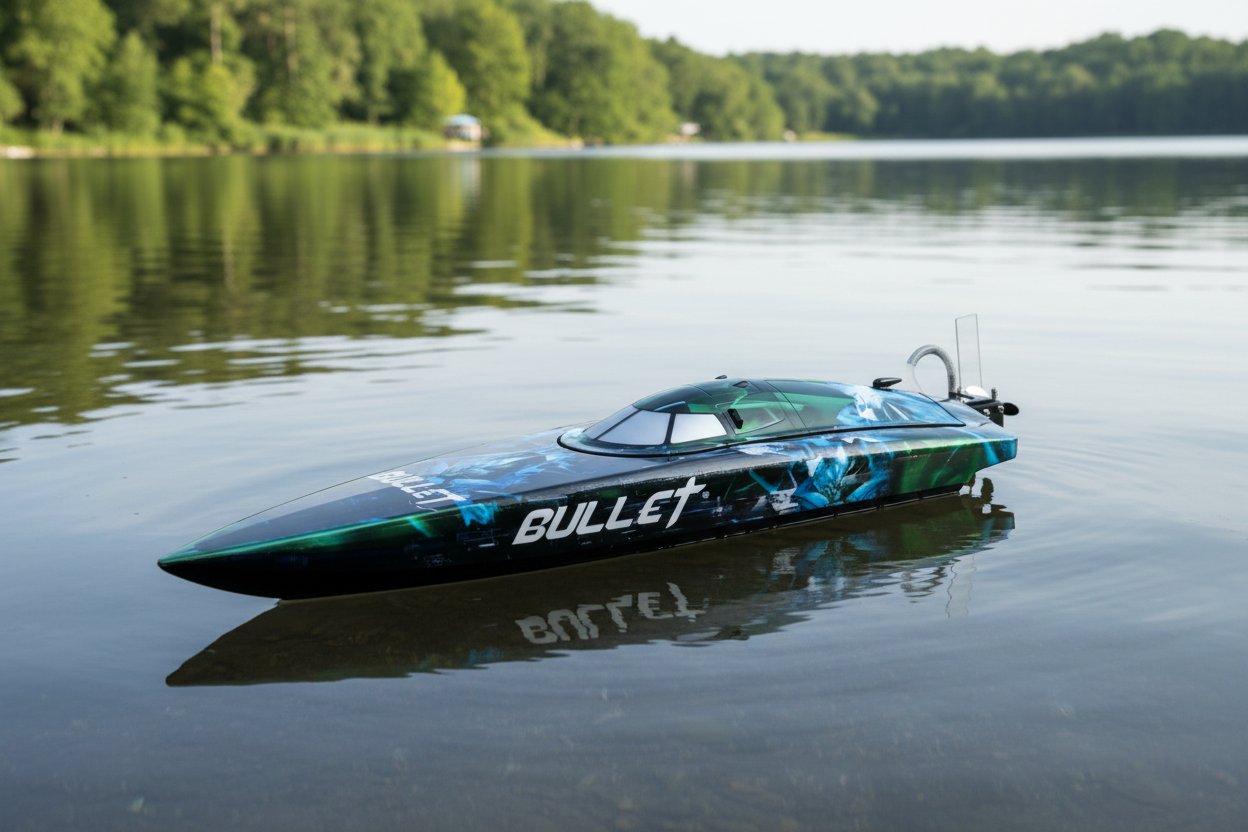 Bateau RC Joysway Bullet V4 740mm Brushless 4S 60km/h ARTR - 8301V4