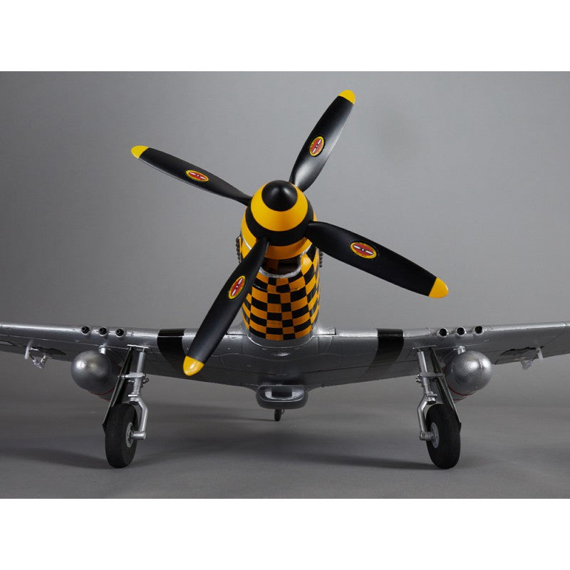 Avion RC 750mm P-51D Mustang Warbird PNP kit DB003PG - Breizh Modélisme.