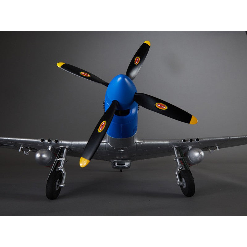 Avion RC 750mm P-51D Mustang Warbird PNP kit DB004PB - Breizh Modélisme.