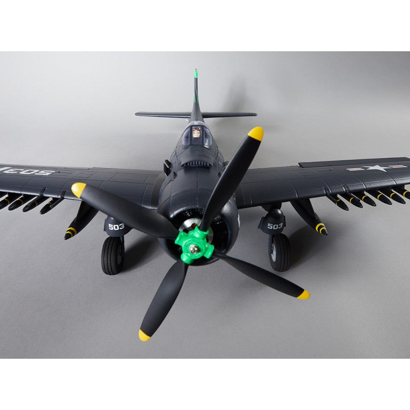 Avion RC 800mm A1 Skyraider Warbird PNP kit DB005PB - Breizh Modélisme.