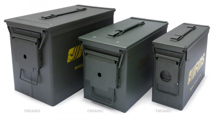 Boîtes anti-feu pour protection et transport des batteries FMSA001