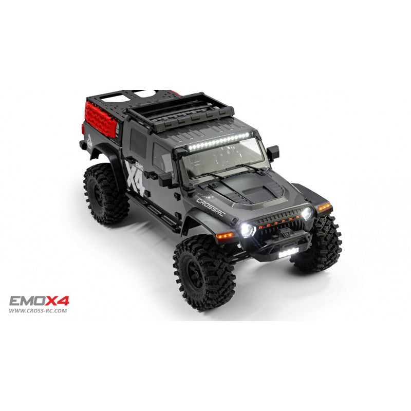 Crawler Cross RC EMO X4 1/8 RTR Gris - CRO90100175 - Breizh Modélisme.