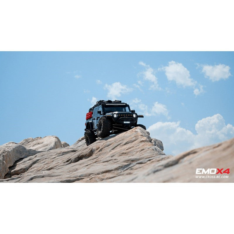 Crawler Cross RC EMO X4 1/8 RTR Gris - CRO90100175 - Breizh Modélisme.