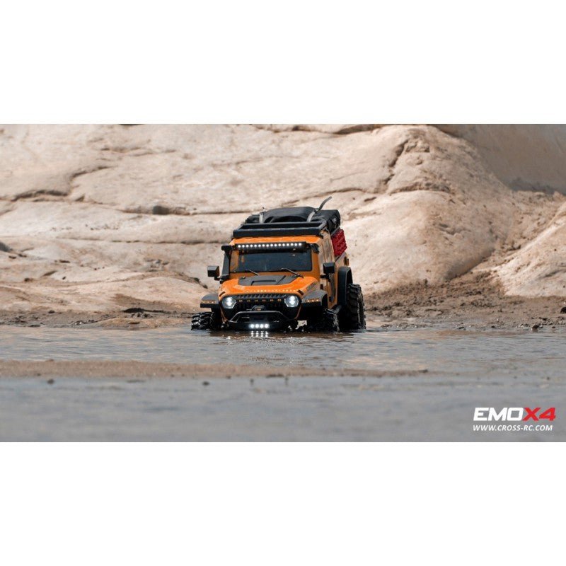 Crawler Cross RC EMO X4 1/8 RTR Orange - CRO90100127 - Breizh Modélisme.