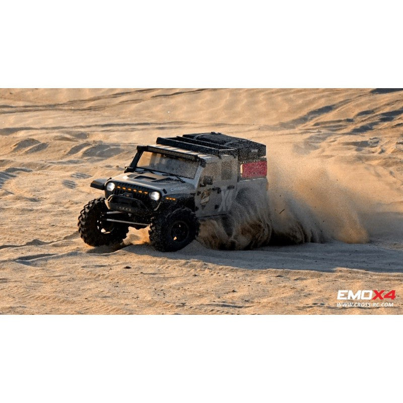Crawler Cross RC EMO X4 1/8 RTR Silver - CRO90100126