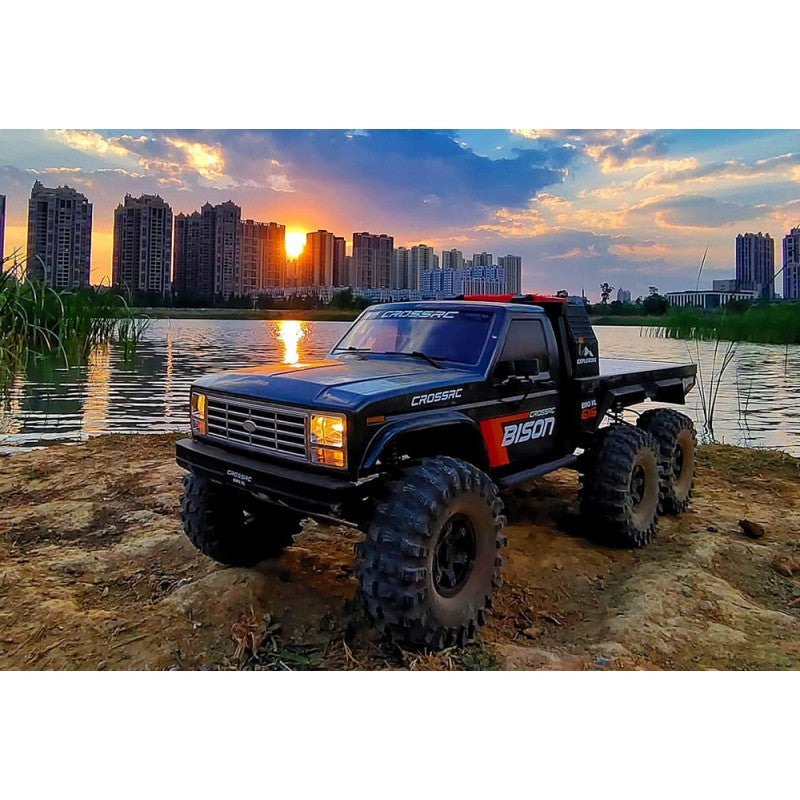 Crawler Cross RC EMO XL 1/8 RTR (gris foncé) - CRO90100121