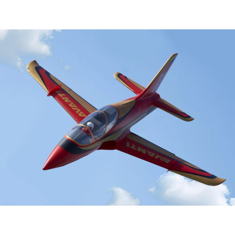 Jet 1/10 EDF Avanti PNP env. 1,2m rouge - FMS150-RD - Breizh Modélisme.