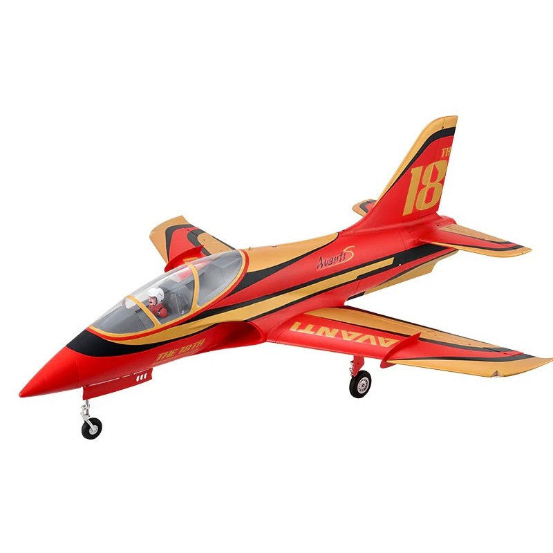Jet 1/10 EDF Avanti PNP env. 1,2m rouge - FMS150-RD - Breizh Modélisme.