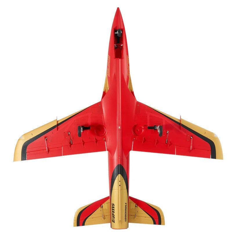 Jet 1/10 EDF Avanti PNP env. 1,2m rouge - FMS150-RD - Breizh Modélisme.