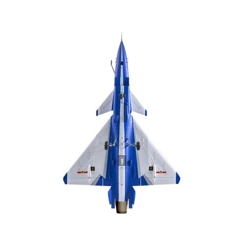 Jet 1/17 EDF J10 PNP bleu (avec reflex V3) env 1m - FMS149-BU - Breizh Modélisme.