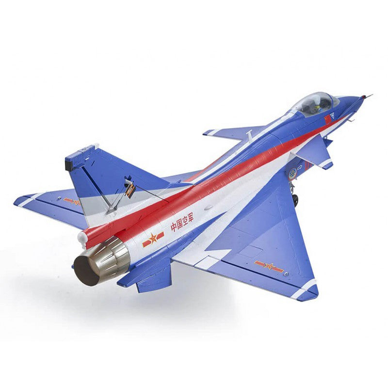 Jet 1/17 EDF J10 PNP bleu (avec reflex V3) env 1m - FMS149-BU - Breizh Modélisme.