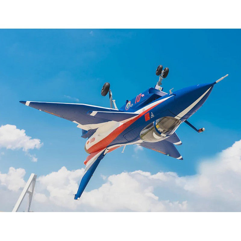 Jet 1/17 EDF J10 PNP bleu (avec reflex V3) env 1m - FMS149-BU - Breizh Modélisme.