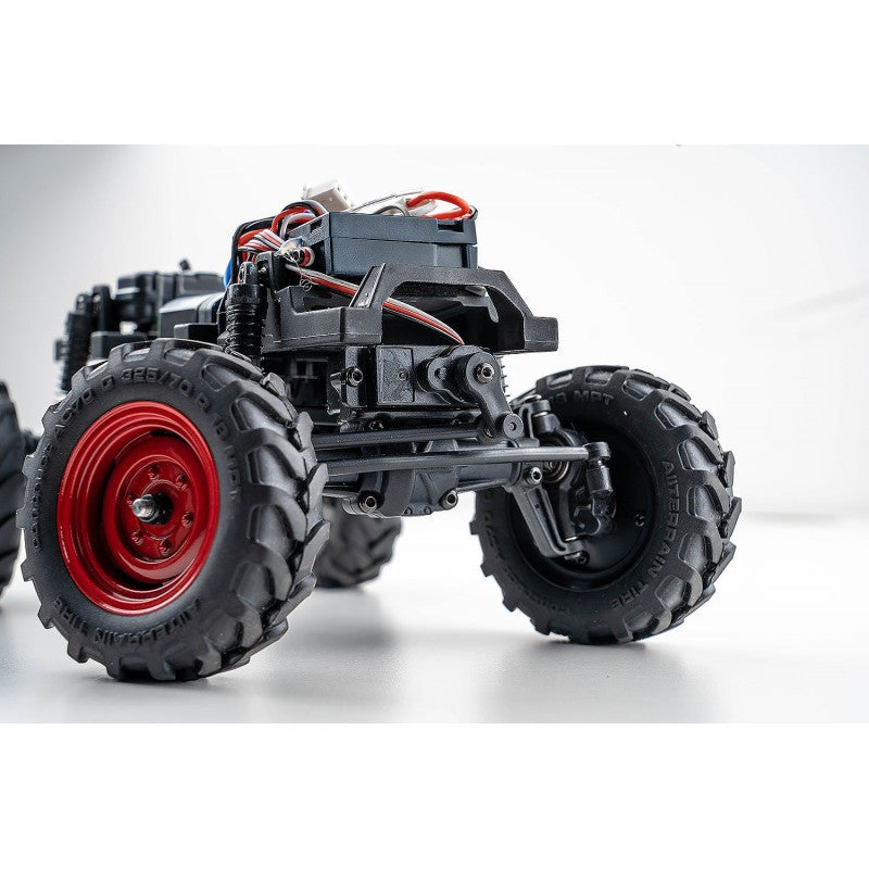 Petit crawler FMS 1/24 Power wagon V2 FCX24 jaune Prêt à rouler 12401 - Breizh Modélisme.