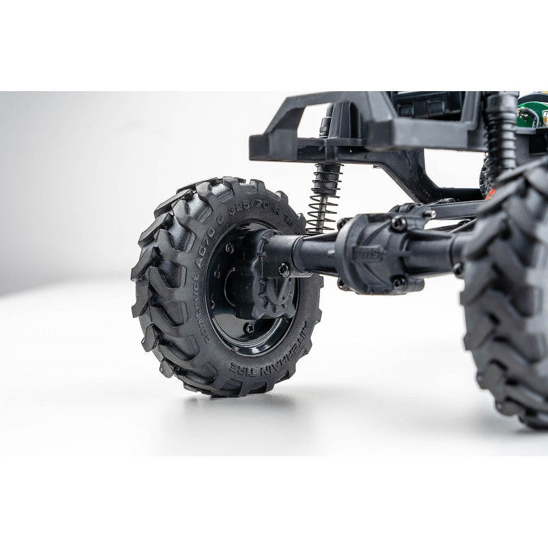 Petit crawler FMS 1/24 Power wagon V2 FCX24 jaune Prêt à rouler 12401 - Breizh Modélisme.