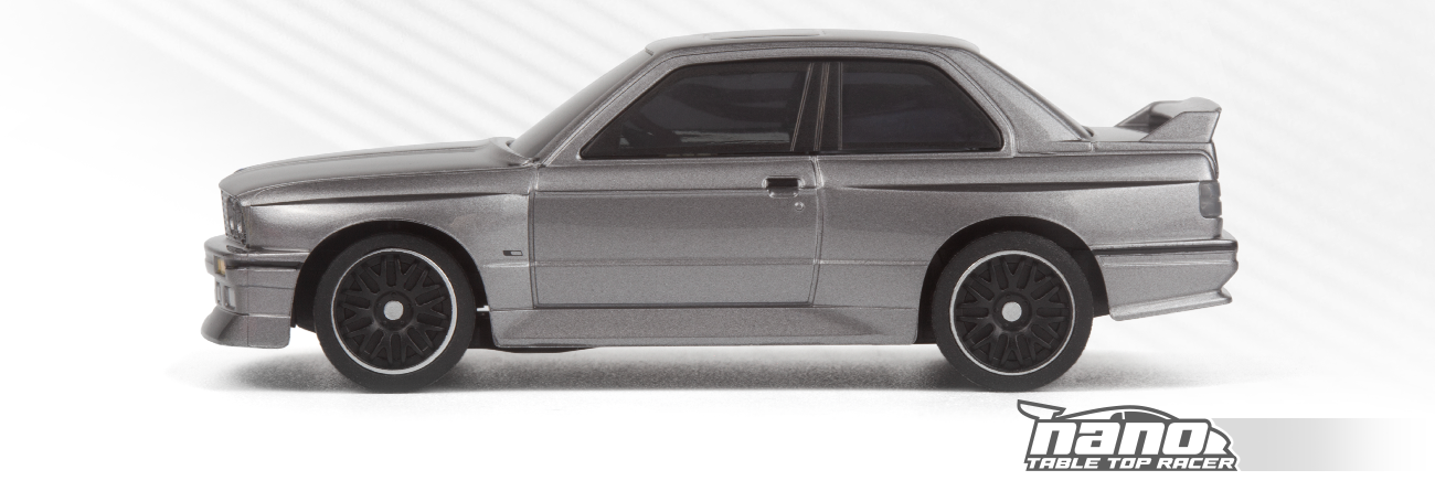 HPI 1/64 nano TTR 1989 BMW M3 E30 Ravaglia RTR-X 160991 grise