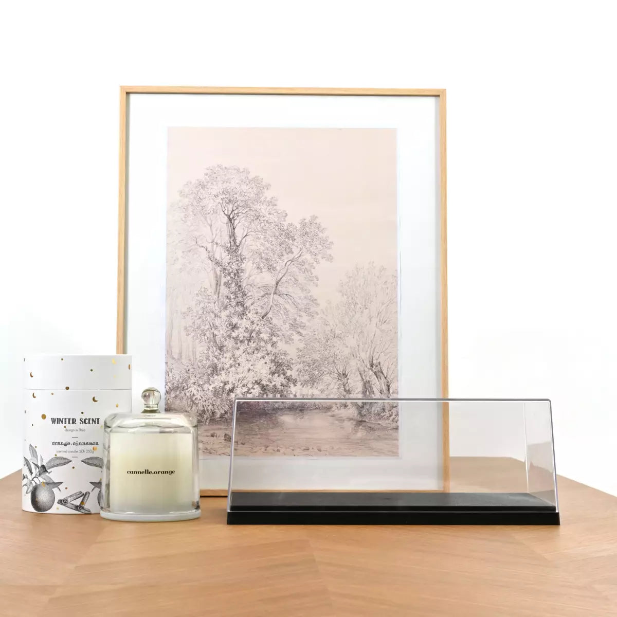 Boîte vitrine pour voitures miniatures collection 1/18