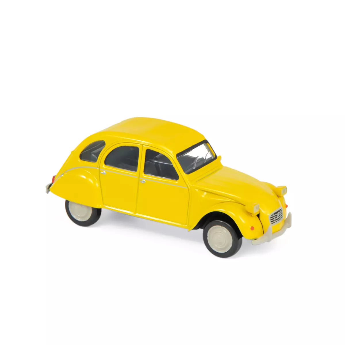 Voiture miniature 1/43 Citroën 2CV 6 Club 1979 Jaune Mimosa Jet-car Norev 150512