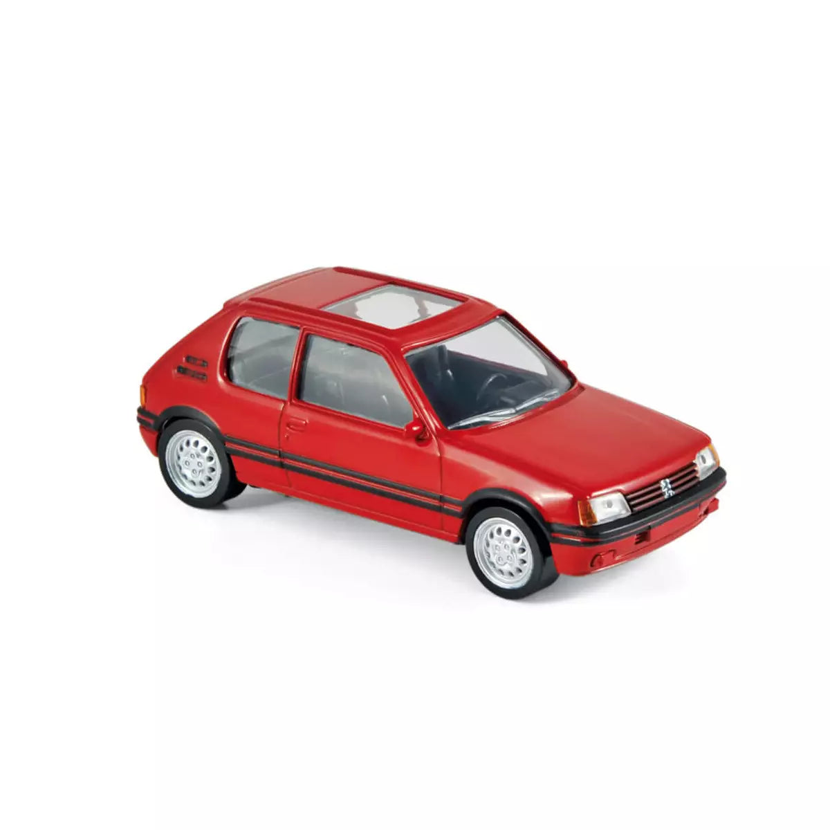 Voiture miniature 1/43 Peugeot 205 GTi 1986 Rouge Vallelunga Jet-car Norev 471713