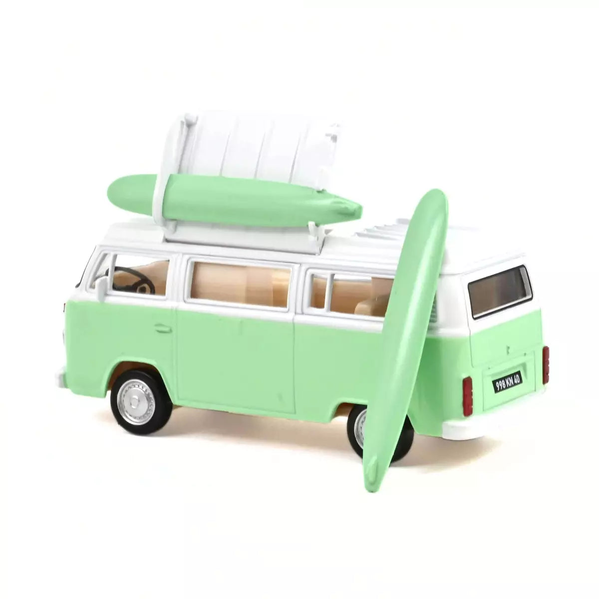 Voiture miniature 1/43 VW Combi T2b Camper Van 1973 Vert Pastel Jet-car Norev 841103