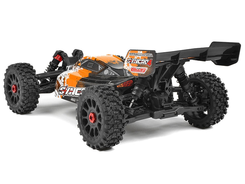 Buggy 4S Corally Syncro 4 orange Brushless RTR 1/8 - 00287 - Breizh Modélisme.