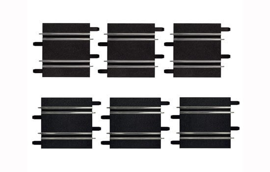 Droite 100mm/114mm (x6 pièces) - Carrera GO!!! 61658 - Breizh Modélisme