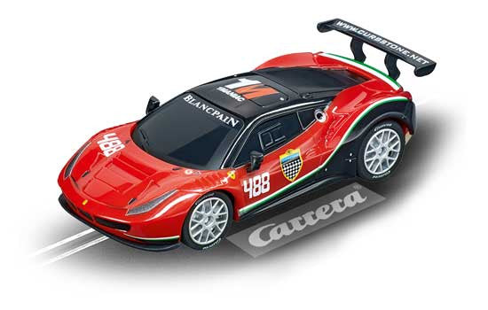 Voiture Carrera GO Ferrari 488 GT3 AF Corse 488 - 64136 - Breizh Modélisme.