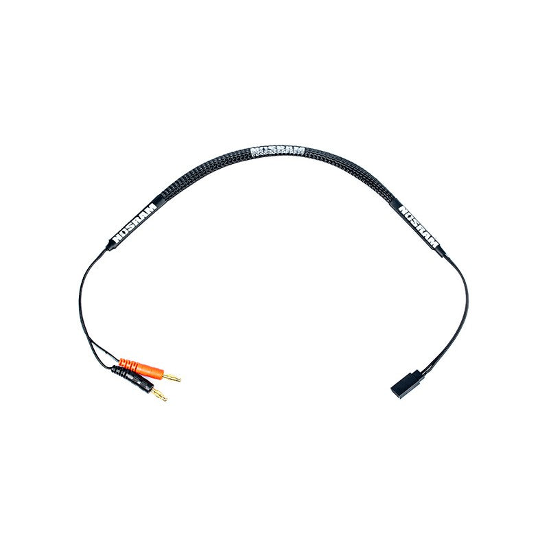 Câble de charge - 50 cm - 4 mm | Futaba, Sanwa, Graupner, JR RX/TX - NOS999240