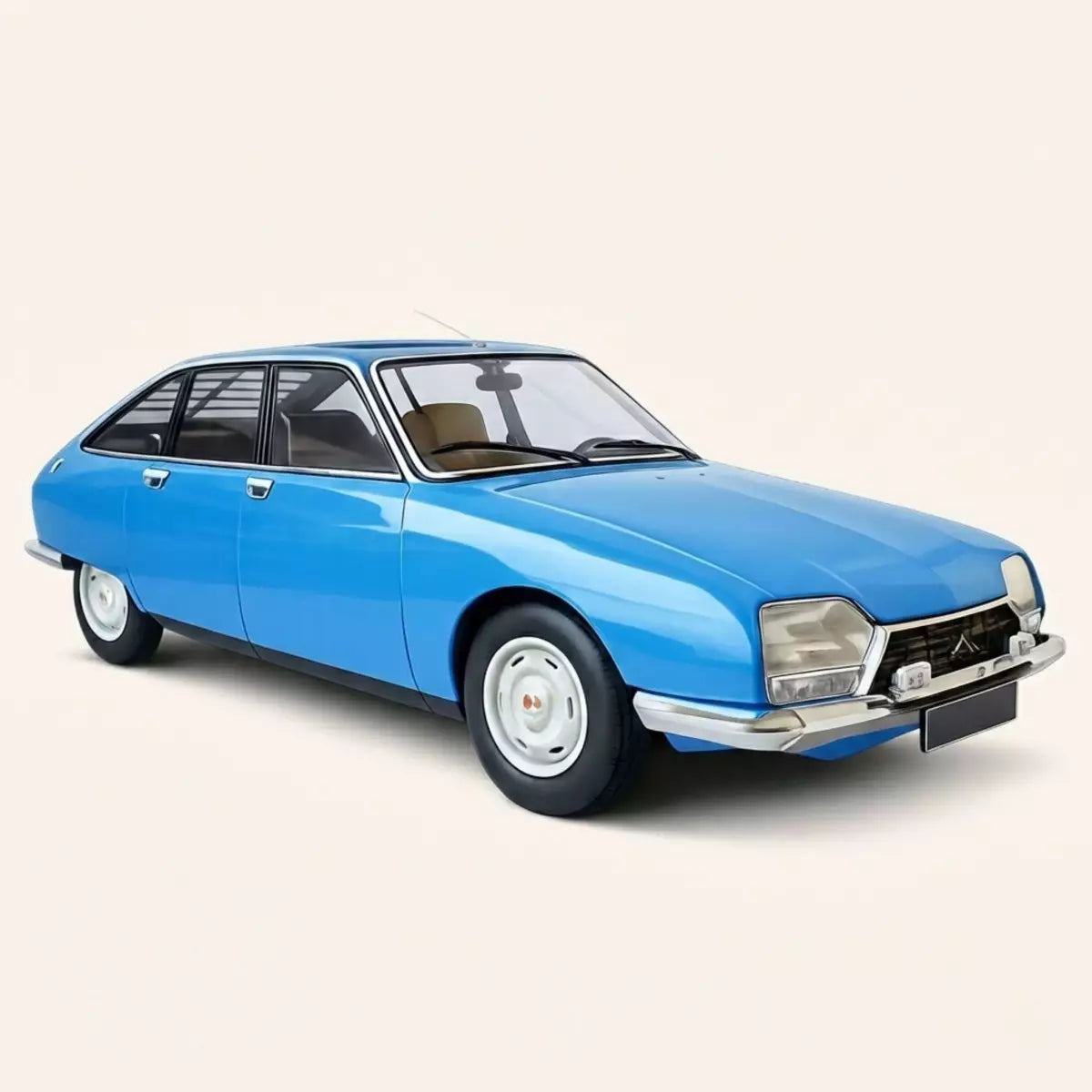 Voiture miniature collection 1/18 Citroën GS X2 1976 Bleu Hunaudières Norev 181663