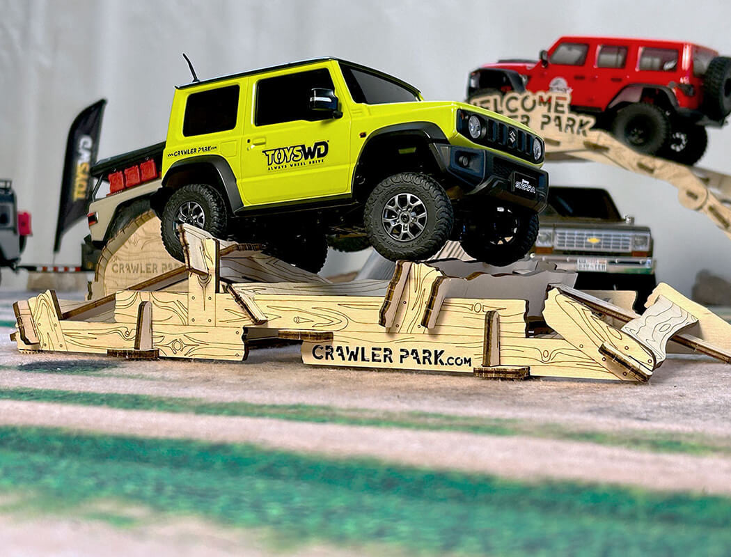 2 Obstacles pour circuit 1/18 et 1/24 RC Crawler park - Breizh Modélisme.