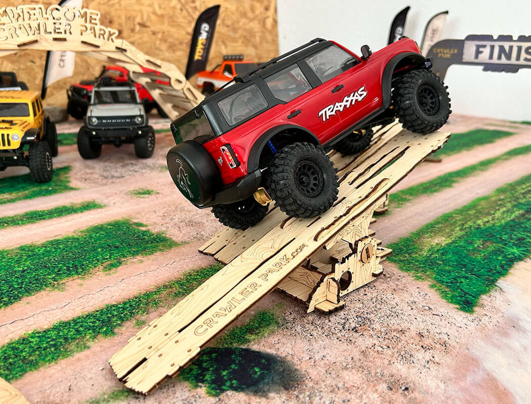 2 Obstacles pour circuit 1/18 et 1/24 RC Crawler park - Breizh Modélisme.