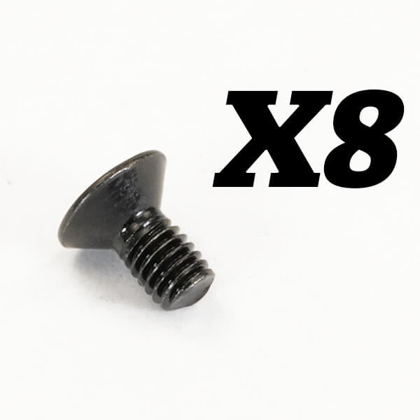 FTX10192 – Vis cruciforme à tête fraisée M3x6 - Breizh Modélisme.