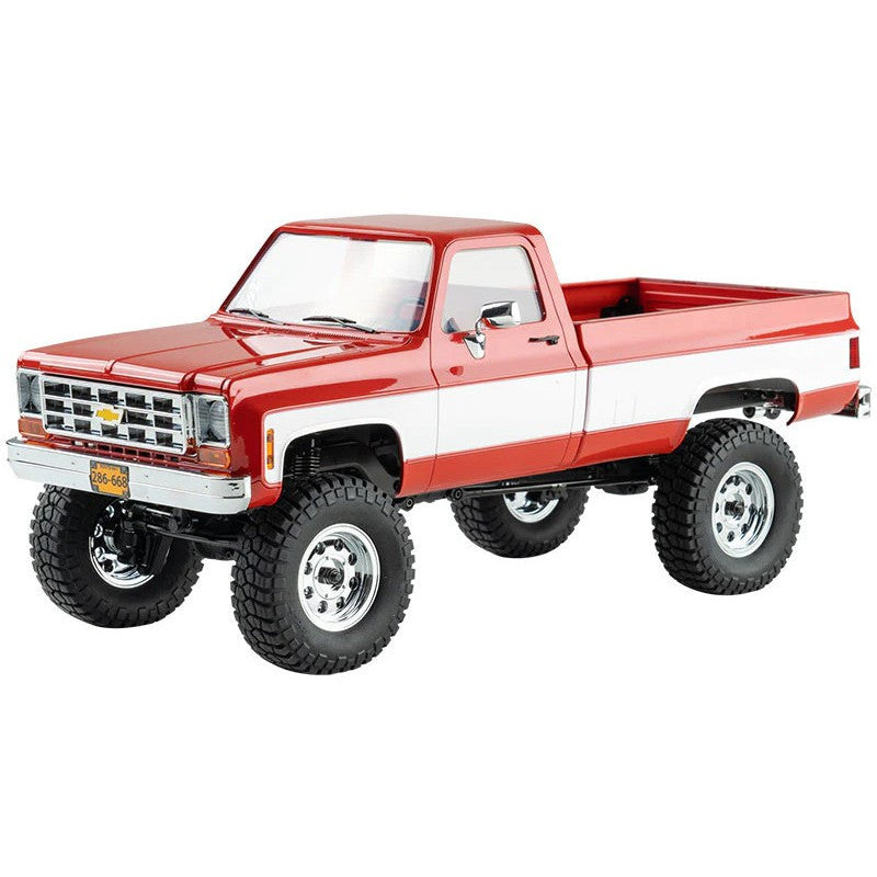 Crawler FMS 1/18 Chevrolet K10 FCX18 Prêt à rouler 11851 RTR rouge - Breizh Modélisme.