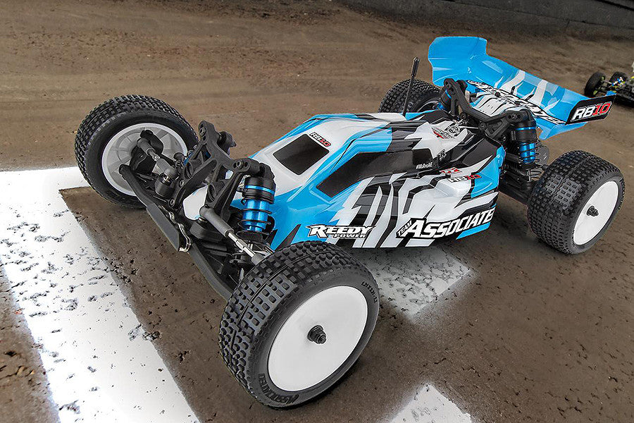 Team Associated Buggy RB10 RTR 1/10 - Bleu AS90031 - Breizh Modélisme.