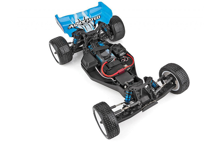 Team Associated Buggy RB10 RTR 1/10 - Bleu AS90031 - Breizh Modélisme.