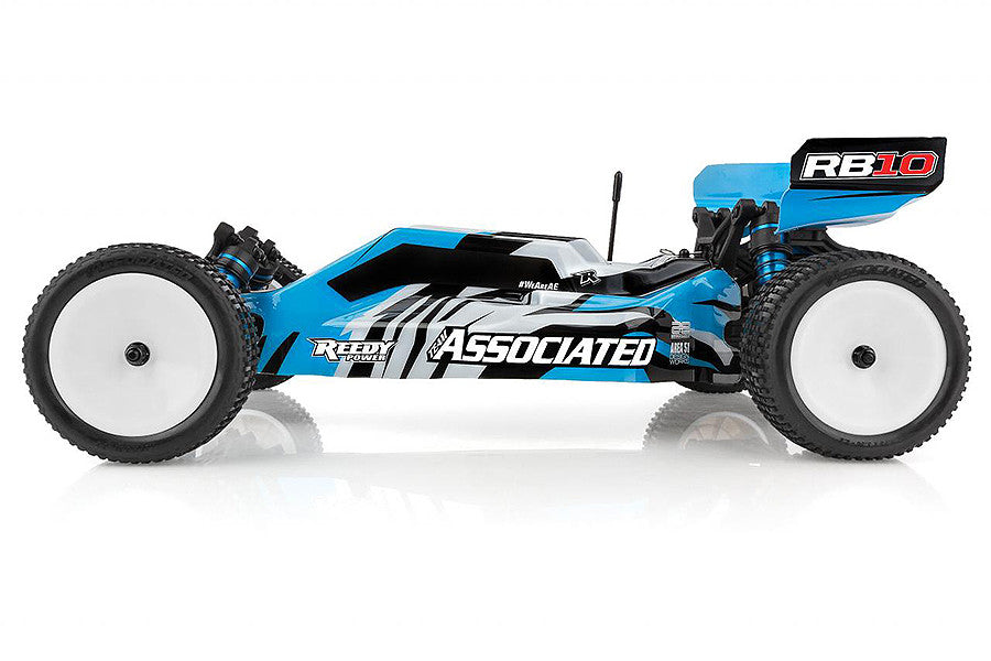 Team Associated Buggy RB10 RTR 1/10 - Bleu AS90031 - Breizh Modélisme.