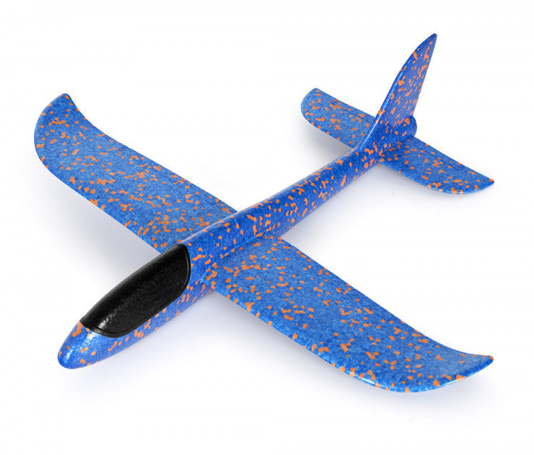 Avion à lancer Main 480mm bleu - Breizh Modélisme
