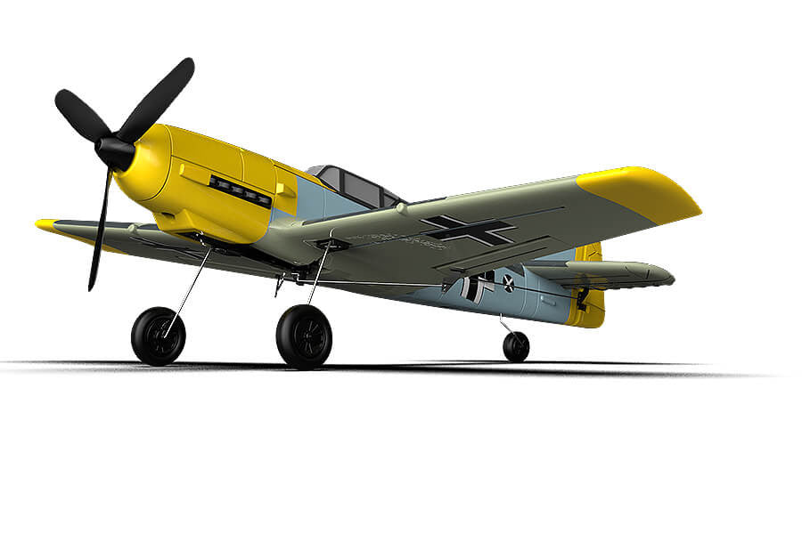 Avion de début télécommandé V761-11 Volantex MESSERSCHMITT BF109 avec stabilisateur de vol - Breizh Modélisme.